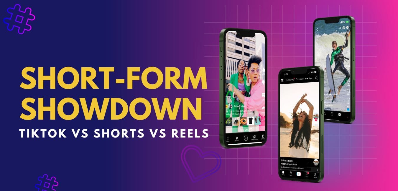 Short-form video content creators producing TikTok Reels and YouTube Shorts on social platforms