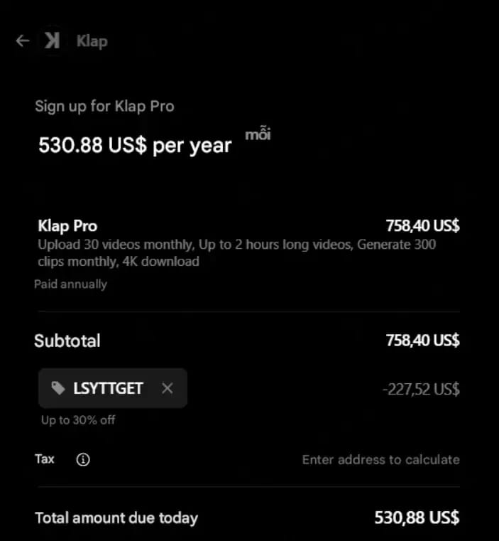 Klap coupon code tested June 2026 – Coupons Scout