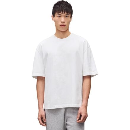 Reigning Champ Heavyweight Jersey Relaxed t-shirt in white showcasing premium Canadian cotton construction