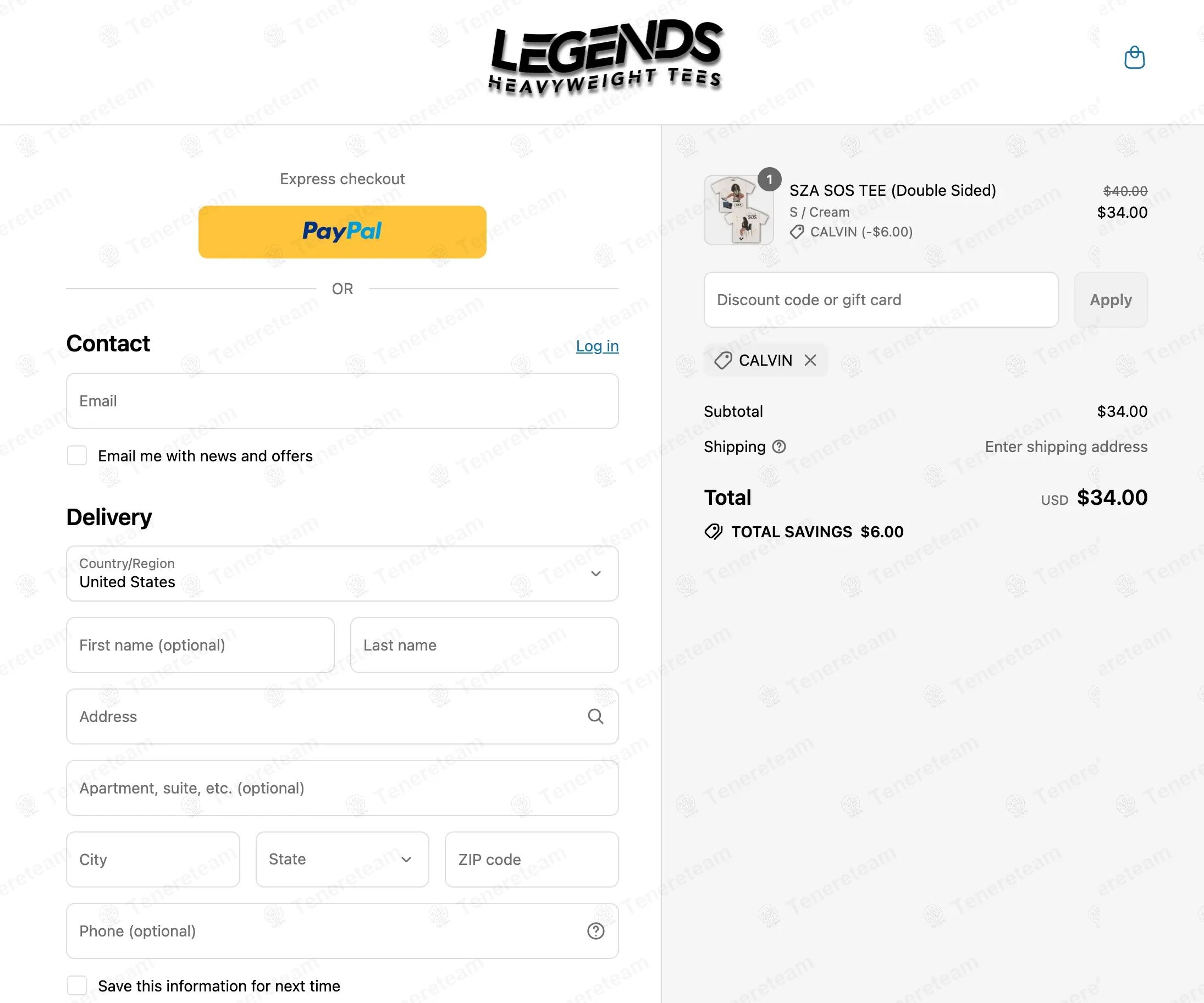Legends Heavyweight Tees coupon code tested June 2026 – Coupons Scout