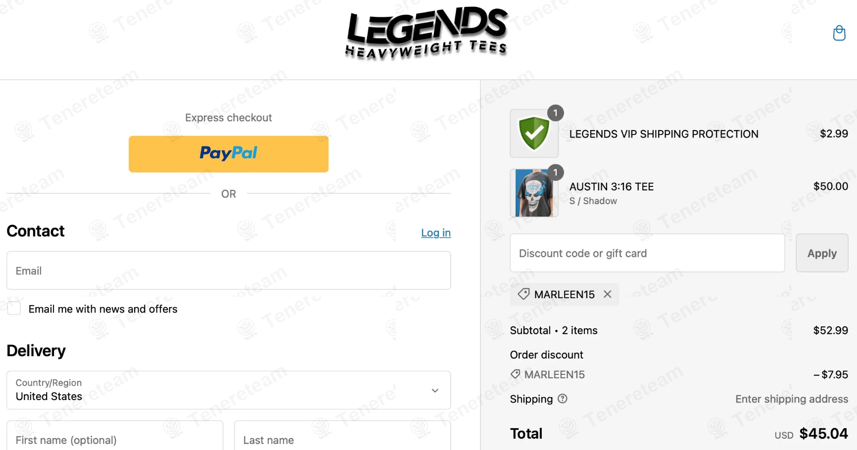 Legends Heavyweight Tees coupon code tested June 2026 – Coupons Scout