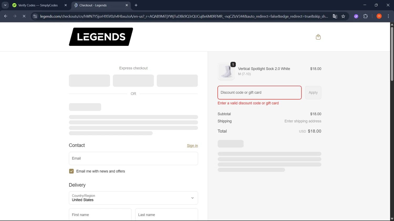 Legends Heavyweight Tees coupon code tested June 2026 – Coupons Scout
