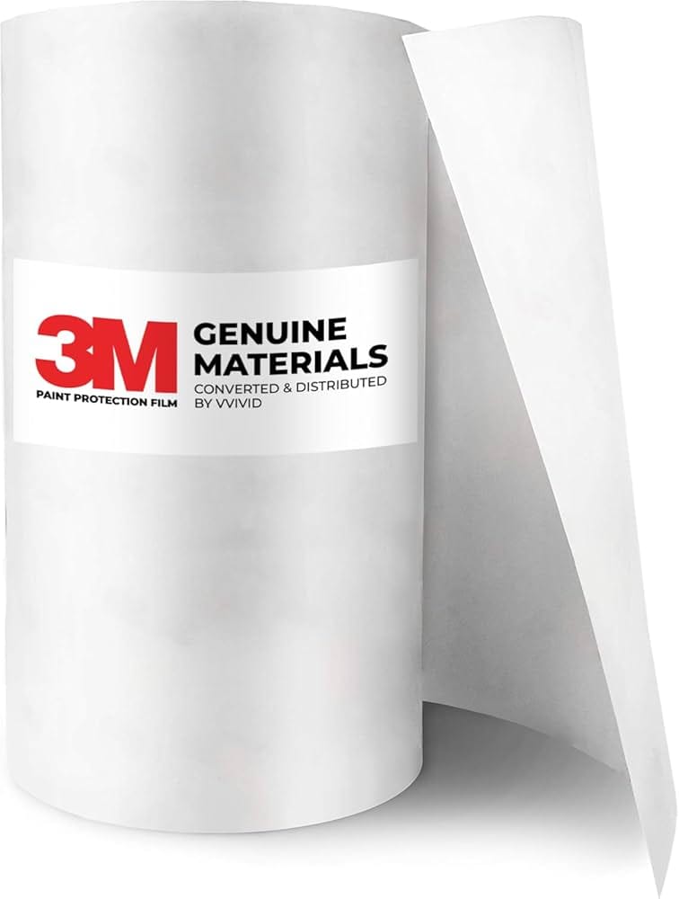 3M clear paint protection bulk vinyl film roll for custom automotive application projects