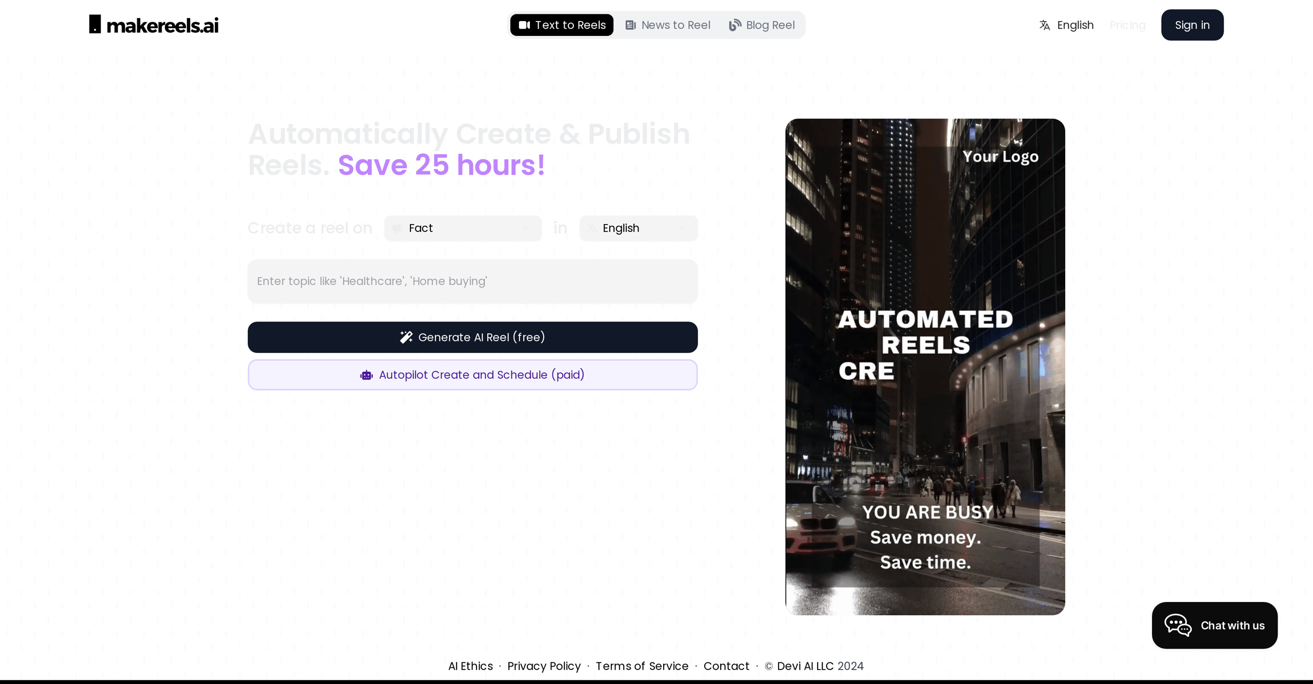 Makereels official product June 2026