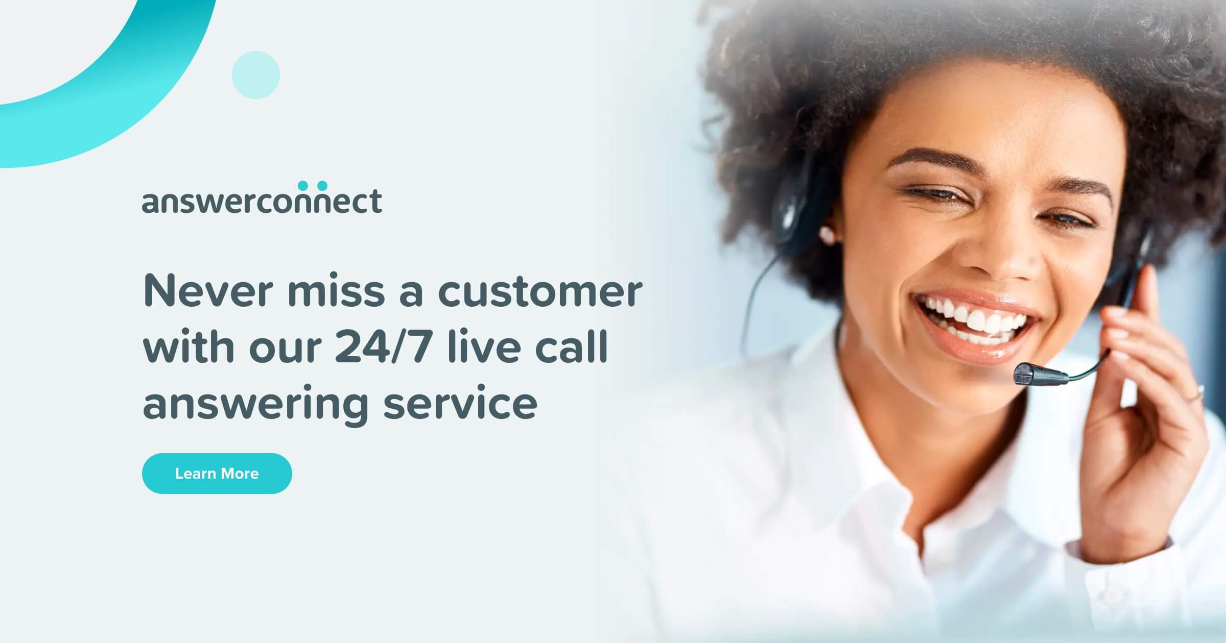 AnswerConnect 24/7 live call answering service business support platform interface