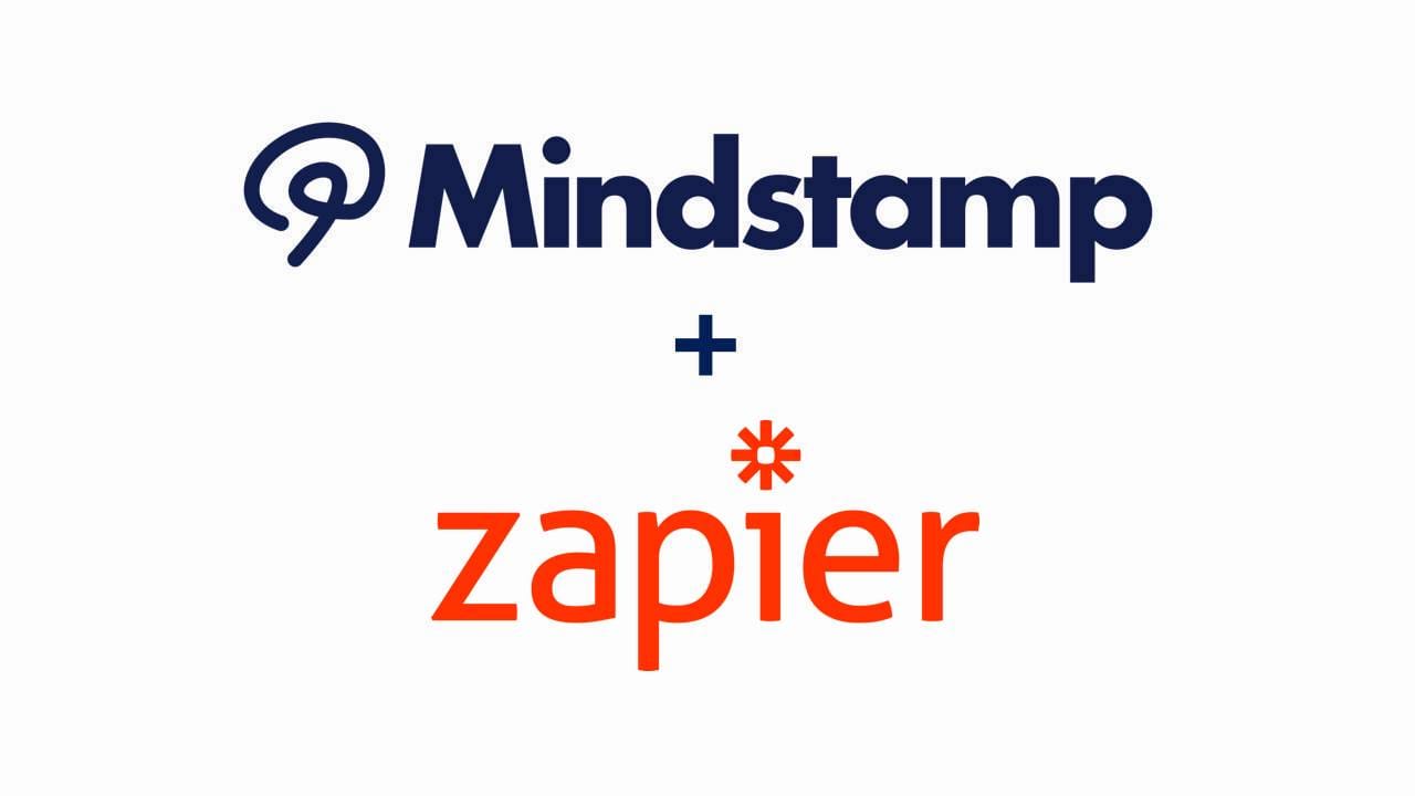 Mindstamp Zapier integration workflow connecting interactive video data to business automation tools