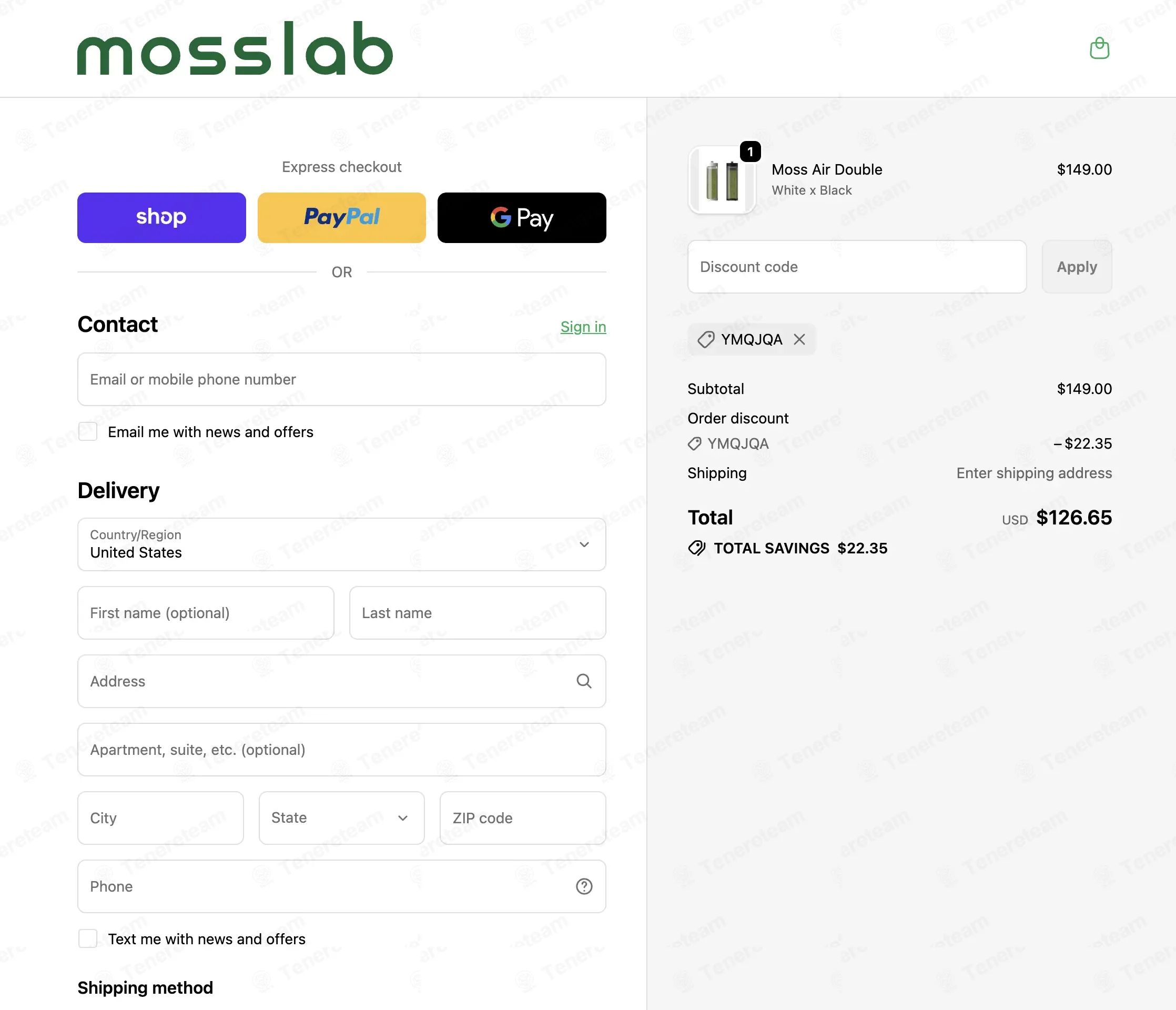 Mosslab coupon code tested June 2026 – Coupons Scout
