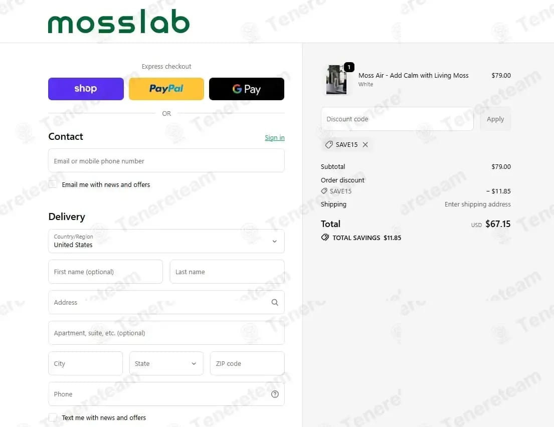 Mosslab coupon code tested June 2026 – Coupons Scout