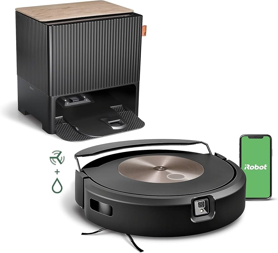 iRobot Roomba Combo j9+ self-emptying robot vacuum and mop with auto-fill base