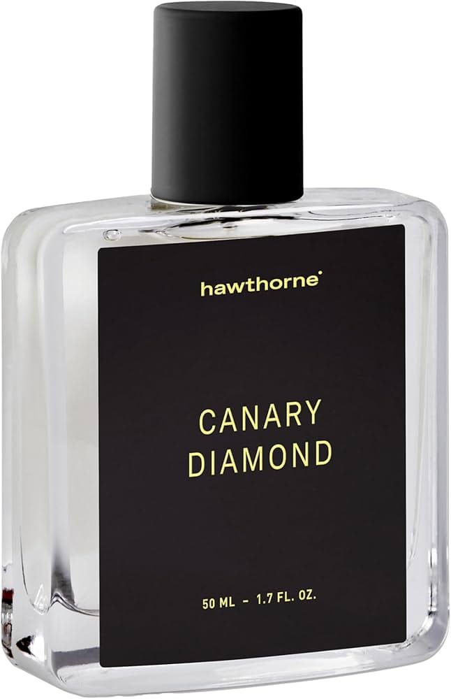 Hawthorne Canary Diamond mens cologne bottle quiz-based personalized D2C fragrance product