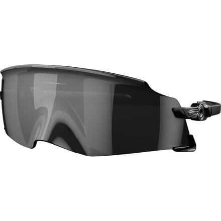 Oakley Kato sport sunglasses in polished black with Prizm Black lens for cycling and athletic performance