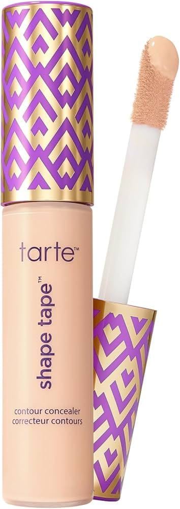 Tarte Shape Tape full coverage matte concealer in slim tube with doe-foot applicator wand