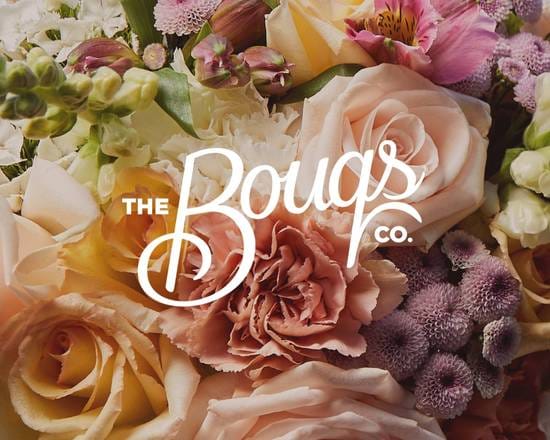 The Bouqs Co flower shop storefront with seasonal farm-direct floral arrangements on display
