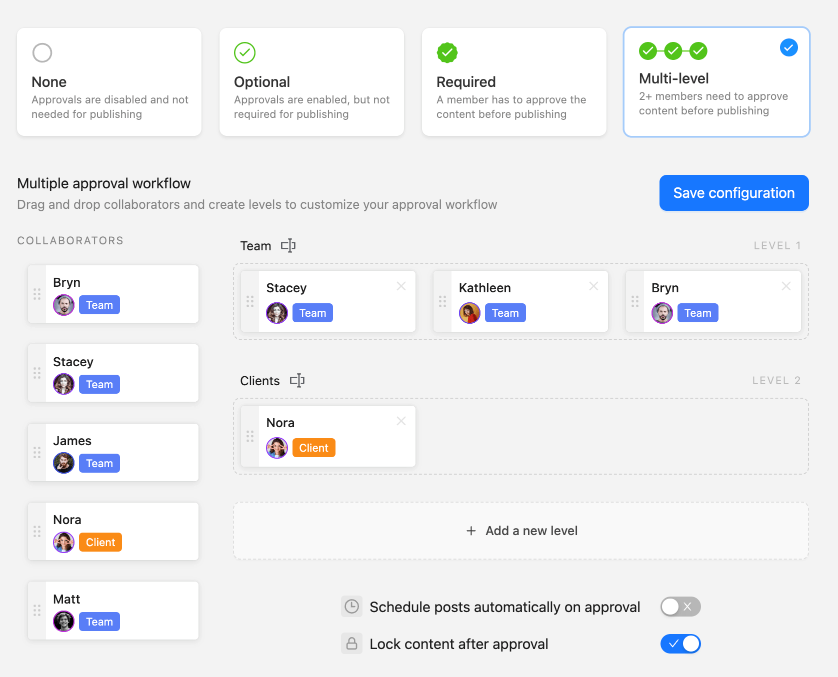 Content approval process workflow showing review steps and best practices for marketing teams in 2026