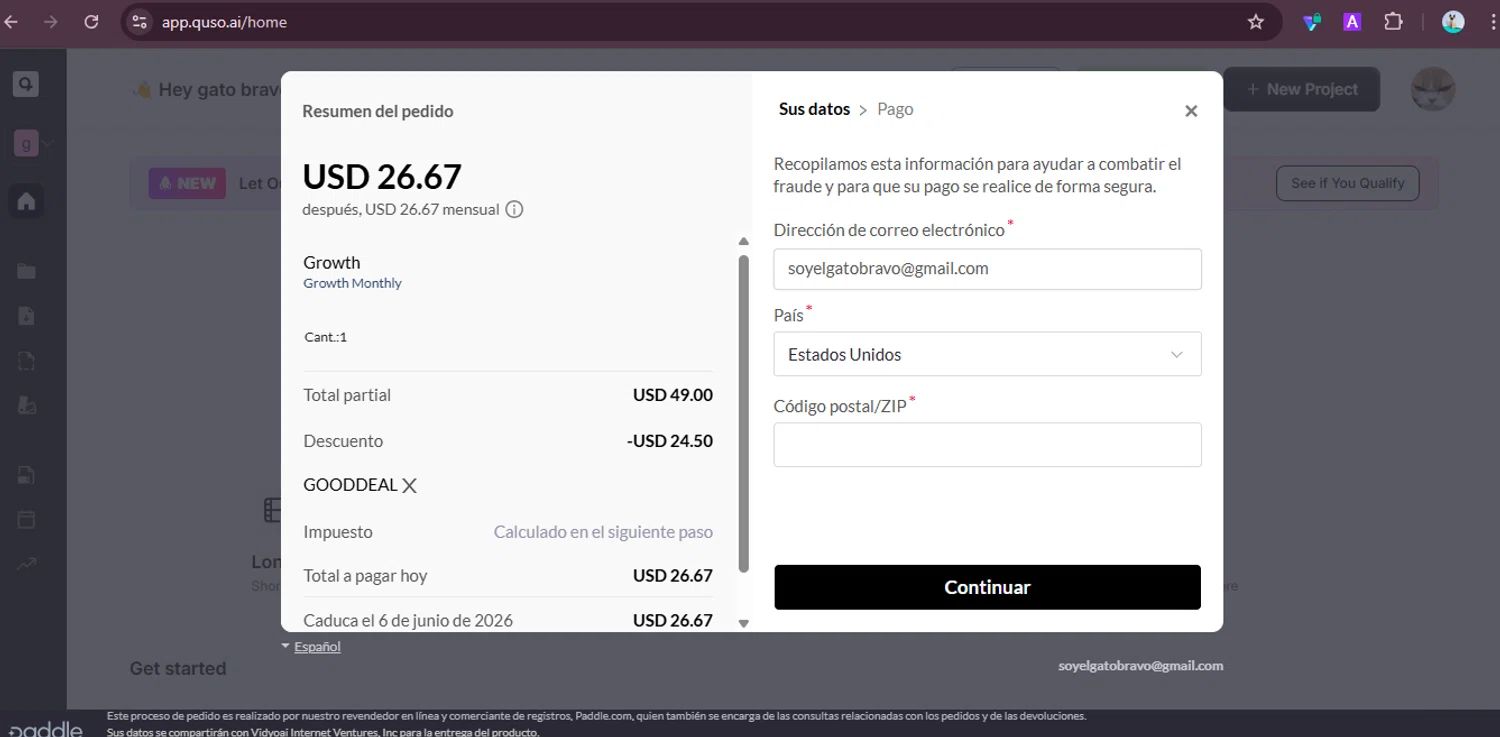 Quso coupon code tested June 2026 – Coupons Scout