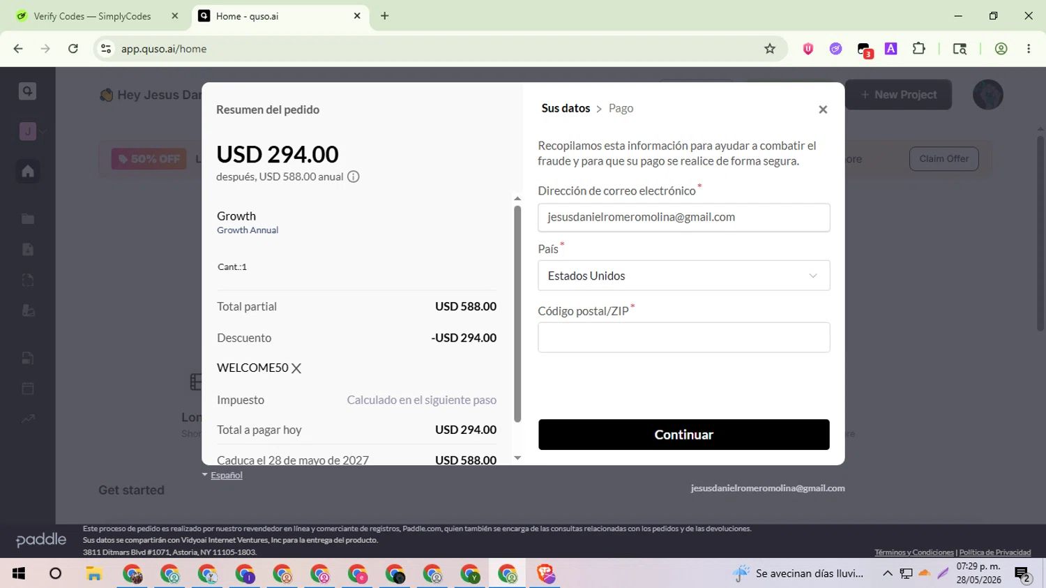 Quso coupon code tested June 2026 – Coupons Scout