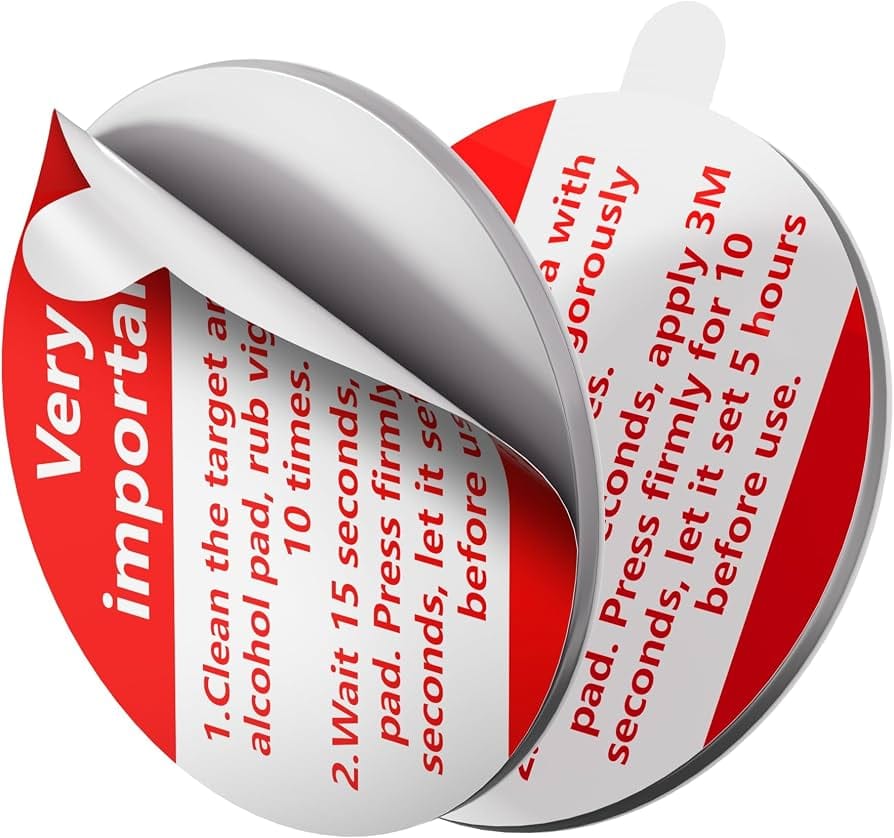 3M VHB adhesive replacement pads displayed in retail packaging for phone mount accessories