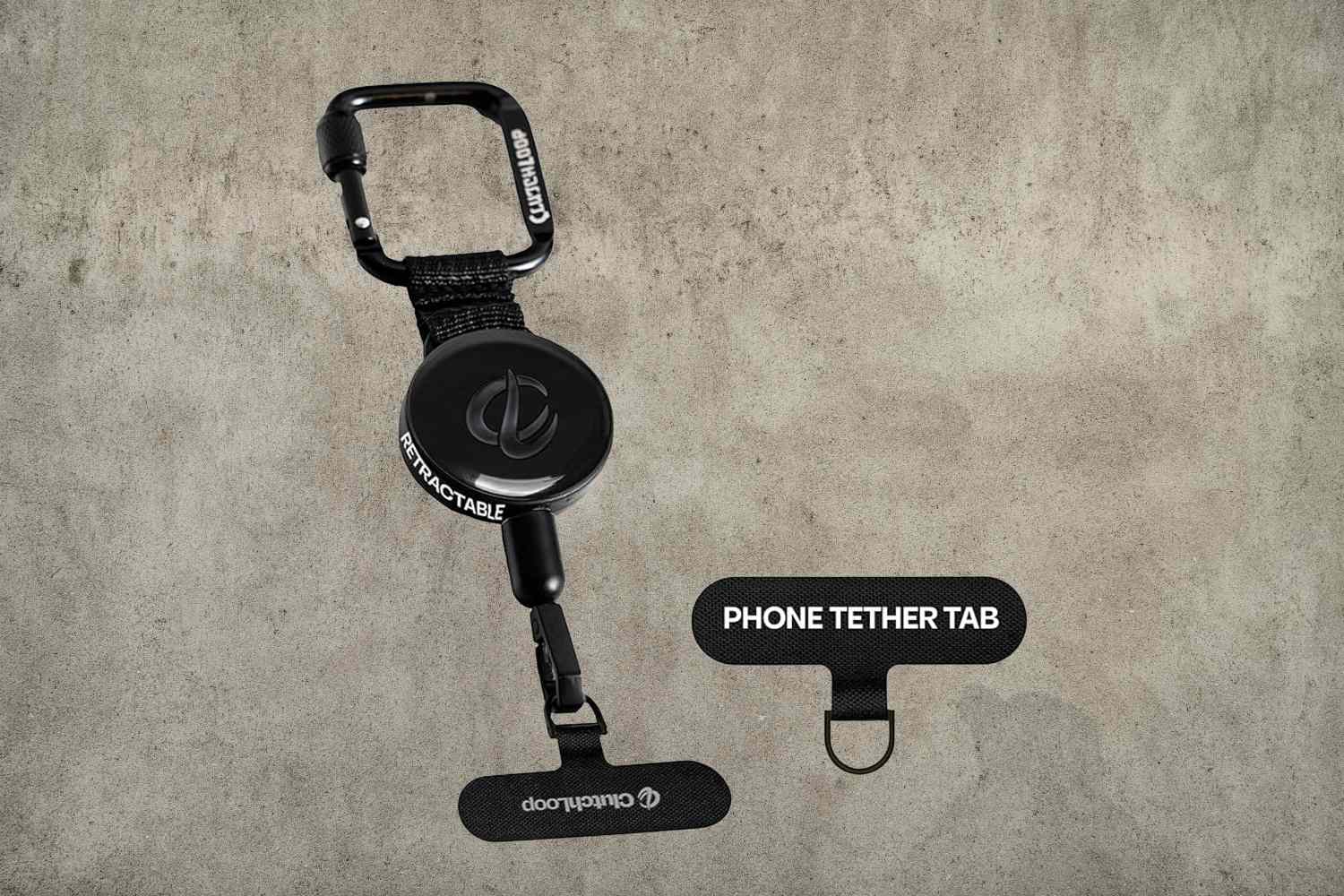Traveler using anti-theft phone tether while walking through a crowded outdoor market for pickpocket prevention