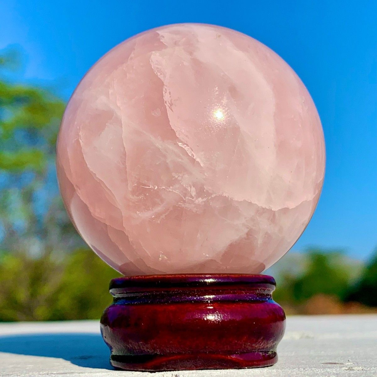 Rockparadise Review [2026]: 4.6 on Trustpilot, 'F' on BBB – What’s the Real Story? -Natural pink rose quartz sphere crystal ball home decor reiki healing meditation piece-couponsscout.com