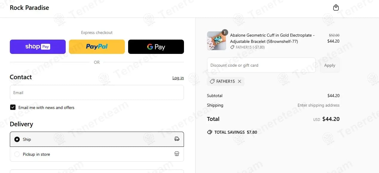 Rockparadise coupon code tested June 2026 – Coupons Scout