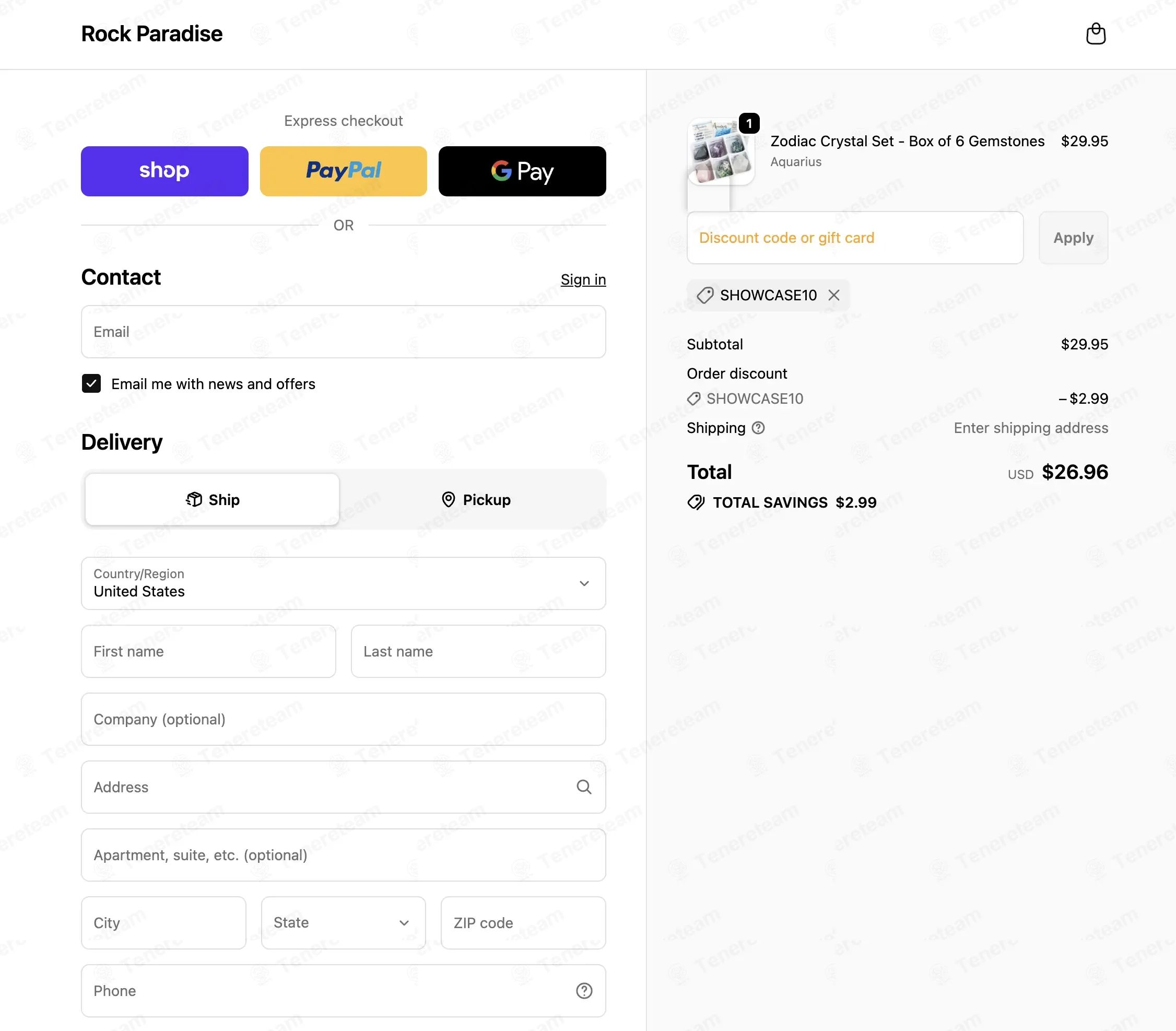 Rockparadise coupon code tested June 2026 – Coupons Scout