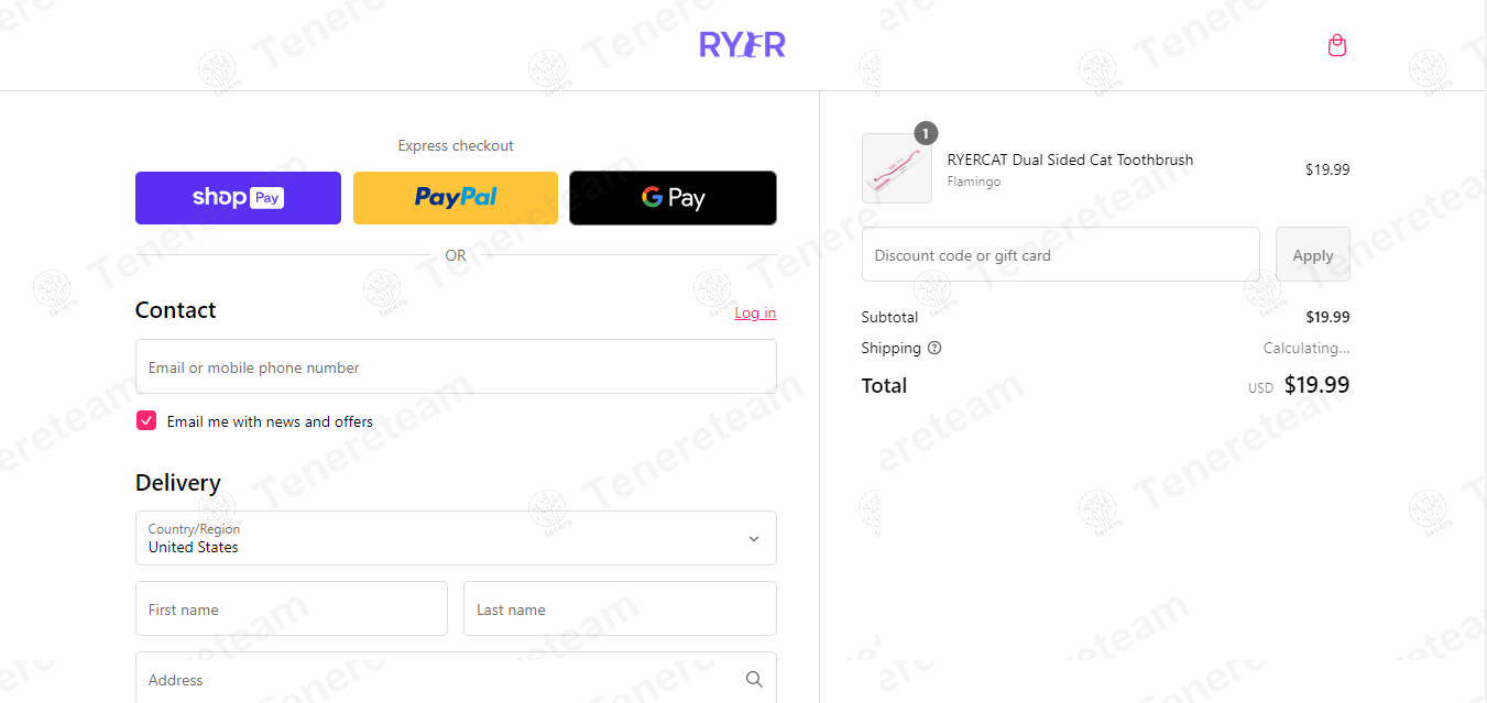 Ryercat coupon code tested June 2026 – Coupons Scout