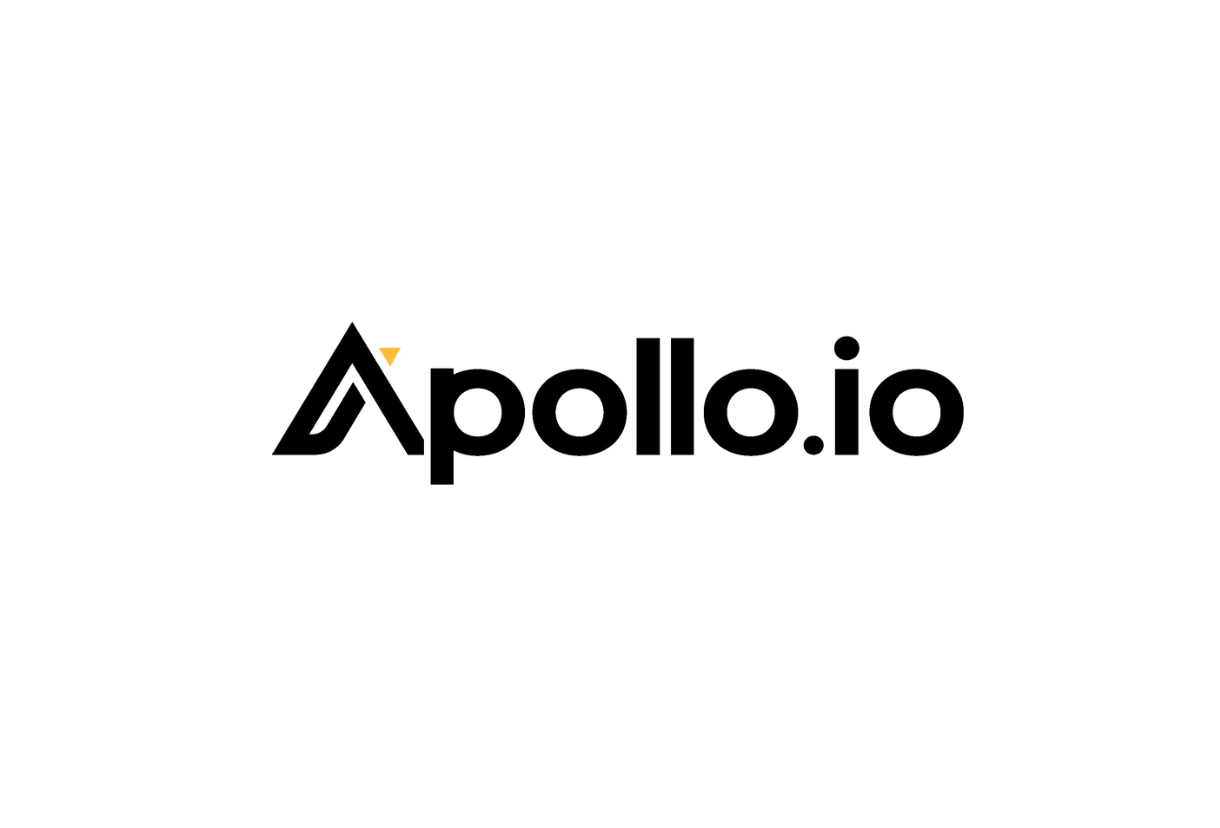 Apollo.io sales prospecting platform interface featuring contact database and engagement tools