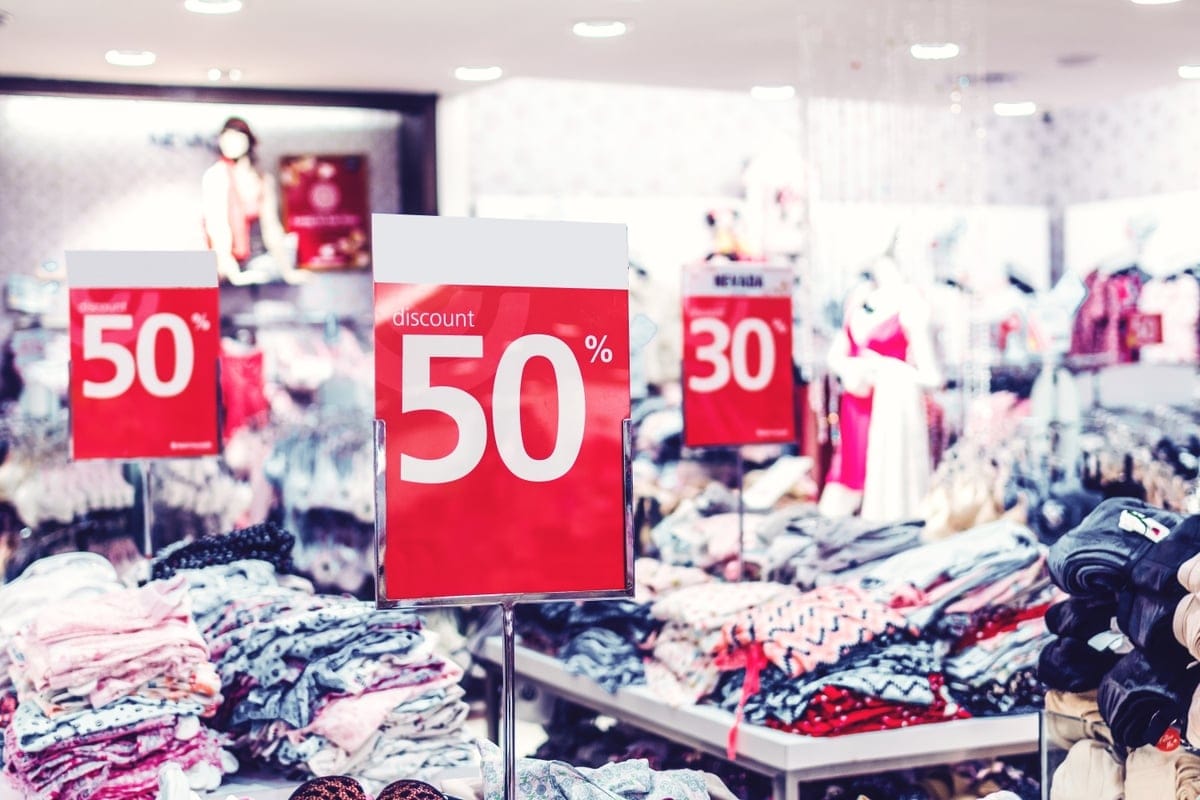 Fast fashion environmental impact infographic showing textile waste statistics and supply chain pressure