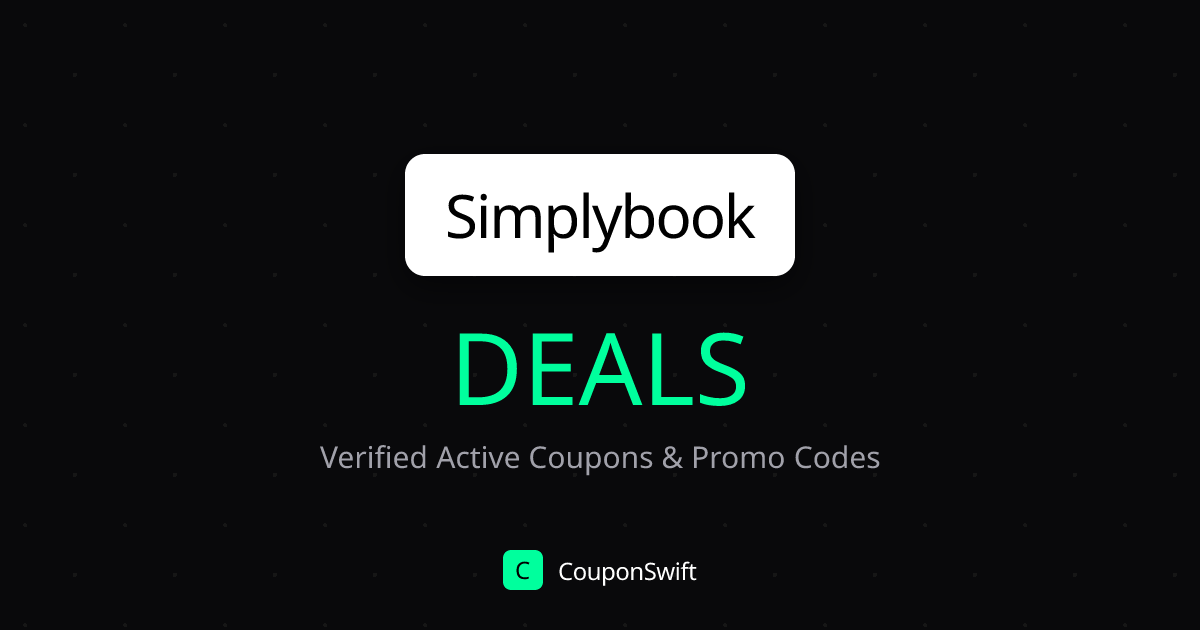 SimplyBook.me coupon code tested June 2026 – Coupons Scout