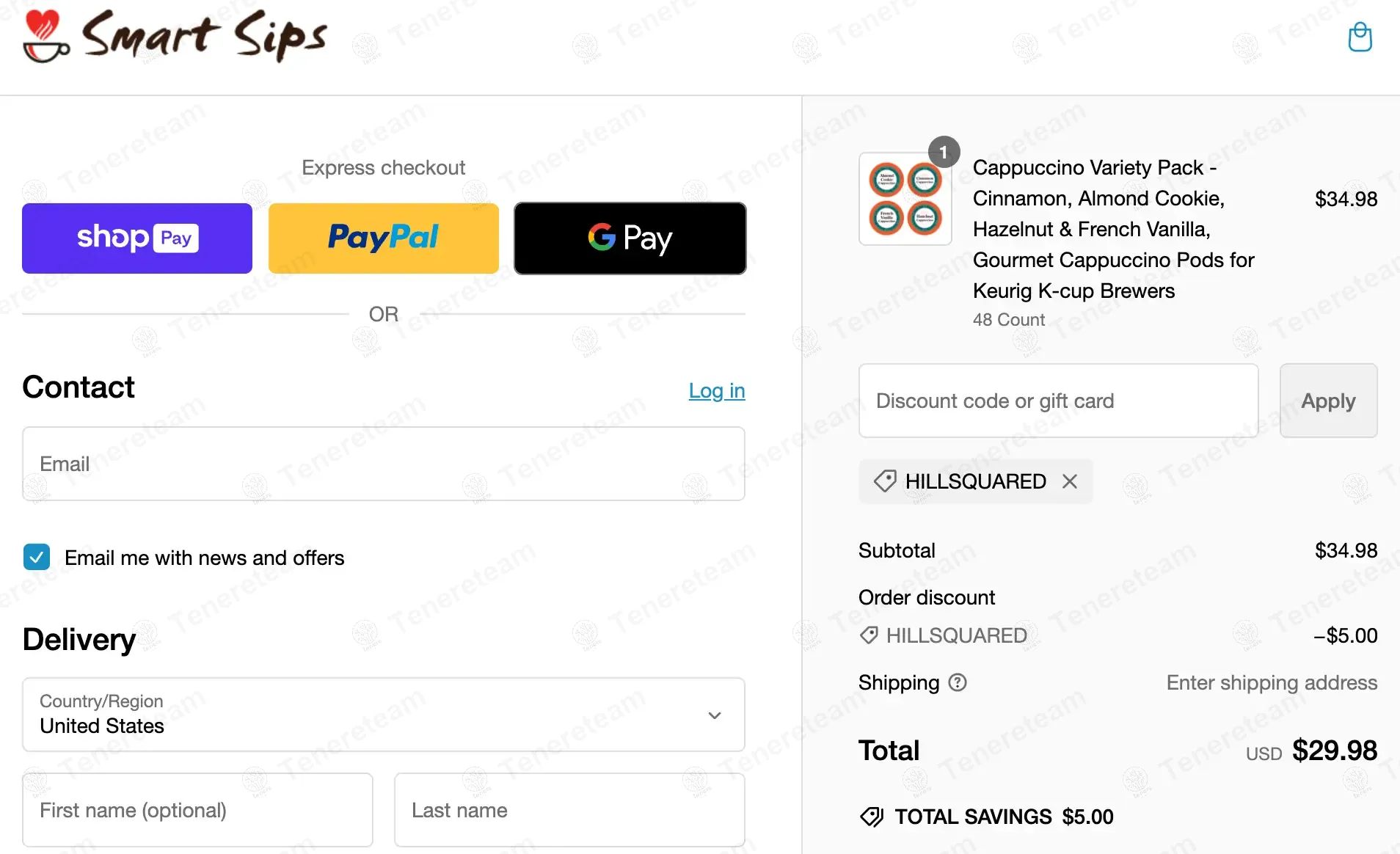 Smartsips Coffee coupon code tested June 2026 – Coupons Scout