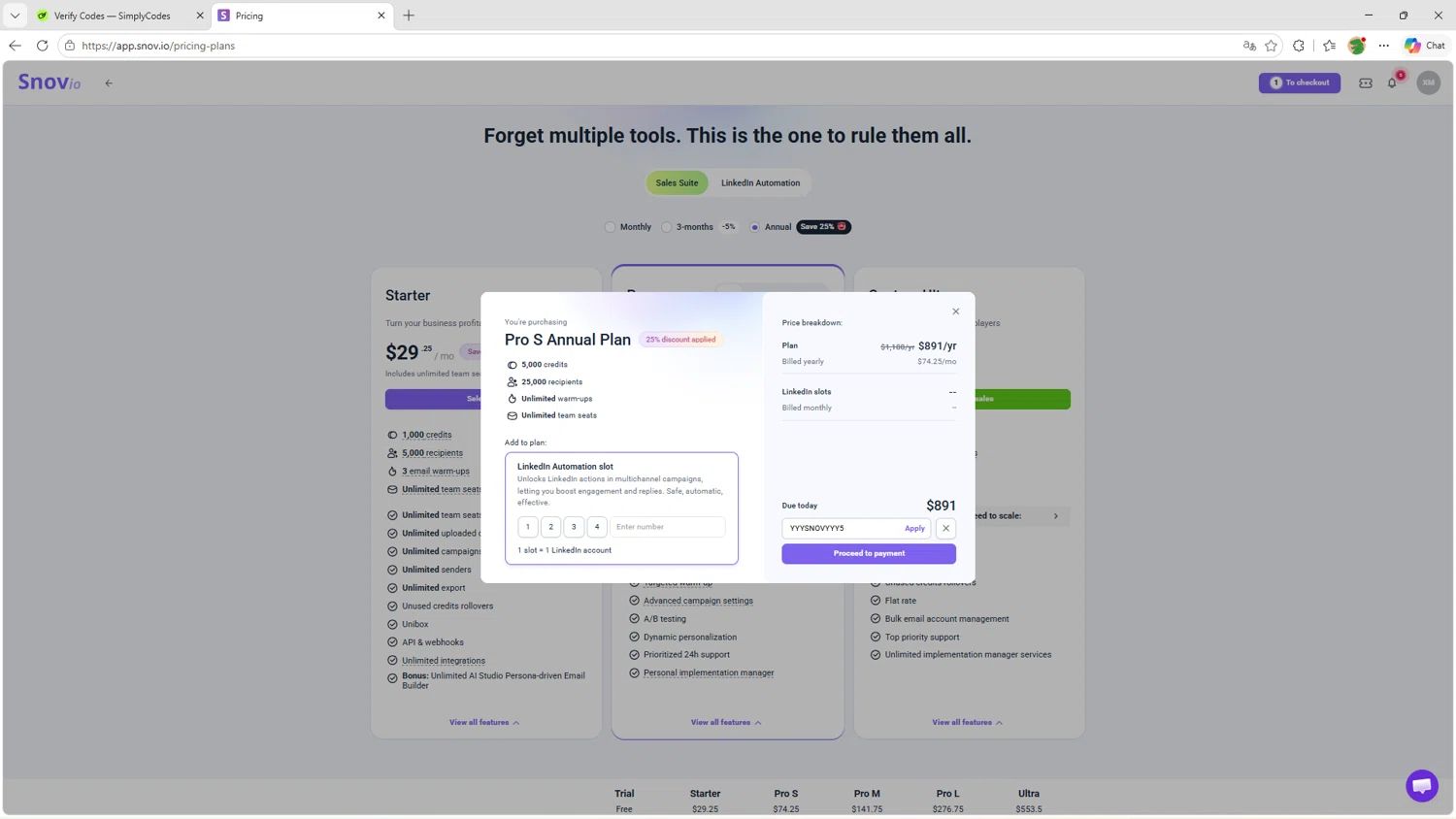 Snov.io coupon code tested June 2026 – Coupons Scout