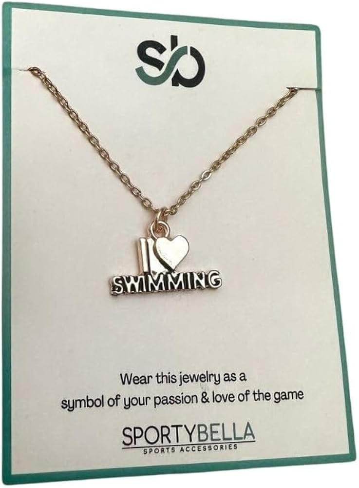 Sportybella personalized sports themed necklace jewelry for young female athletes