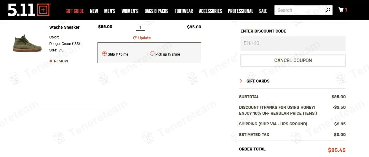 5.11 Tactical coupon code tested September 2026 – Coupons Scout