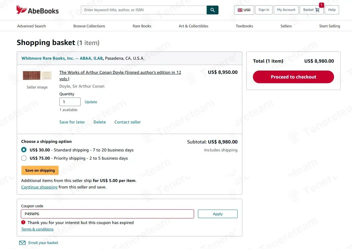 AbeBooks coupon code tested September 2026 – Coupons Scout