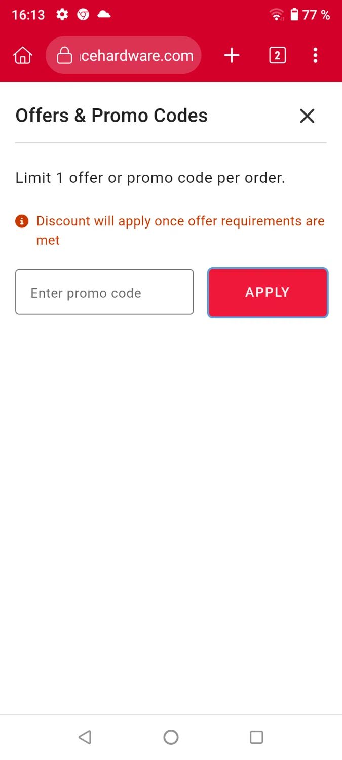 Ace Hardware coupon code tested September 2026 – Coupons Scout