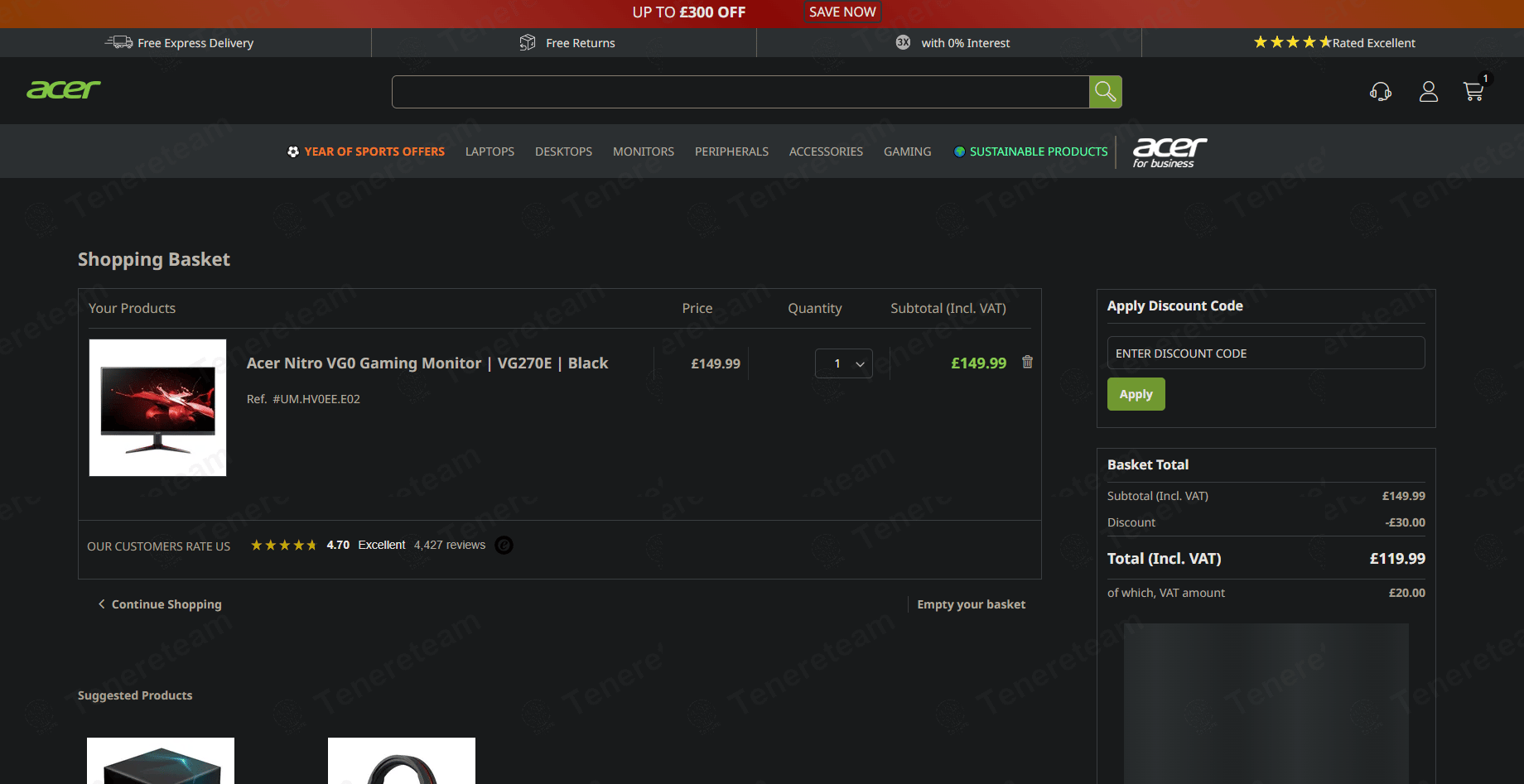 Acer ES coupon code tested July 2026 – Coupons Scout
