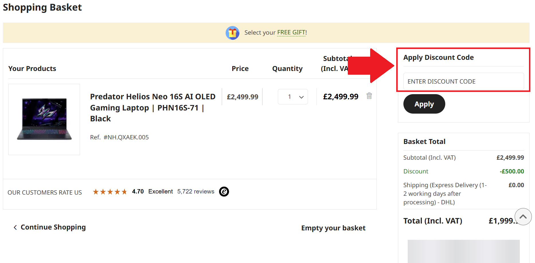 Acer NL coupon code tested July 2026 – Coupons Scout