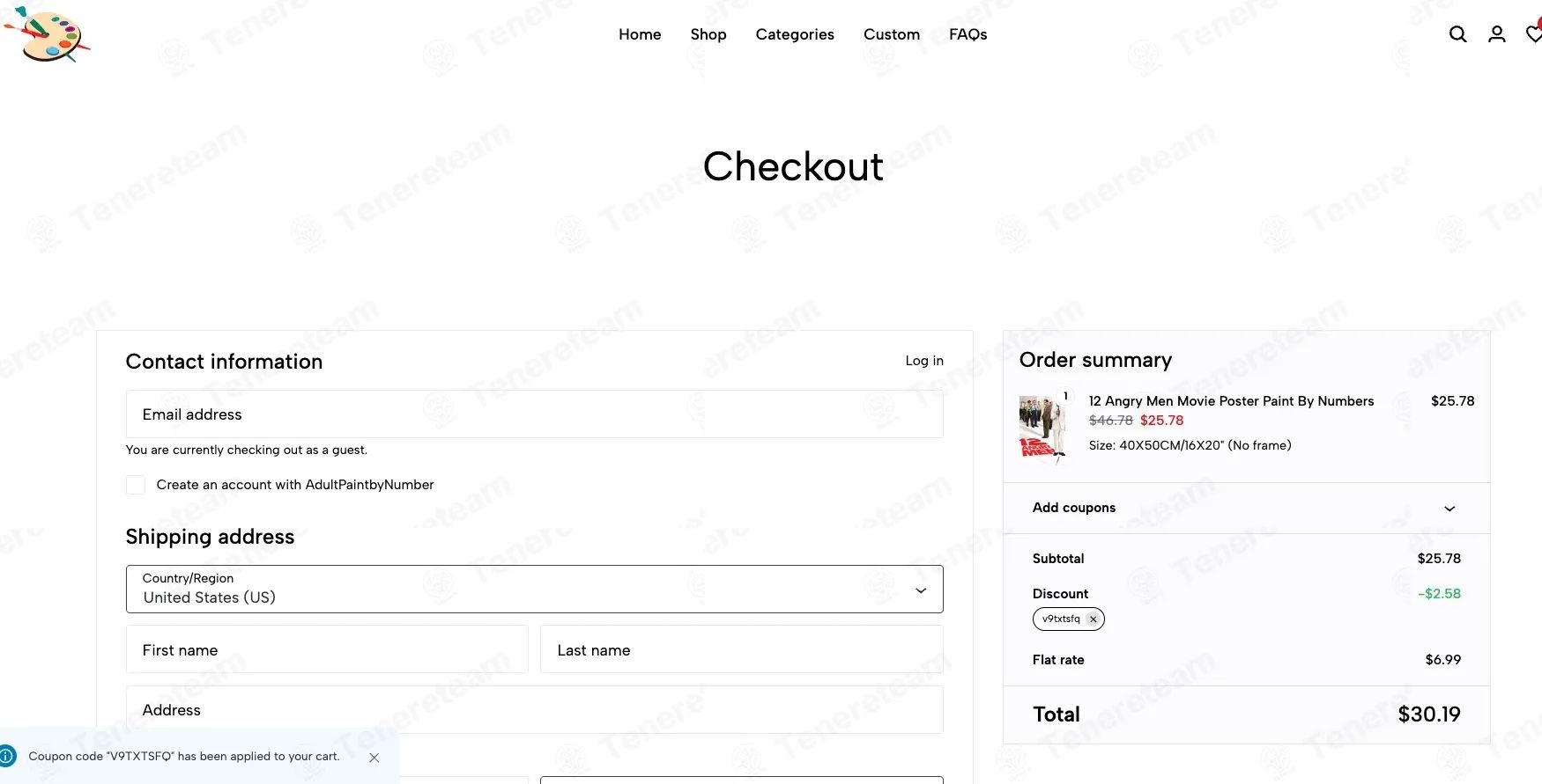 AdultPaintbyNumber coupon code tested July 2026 – Coupons Scout