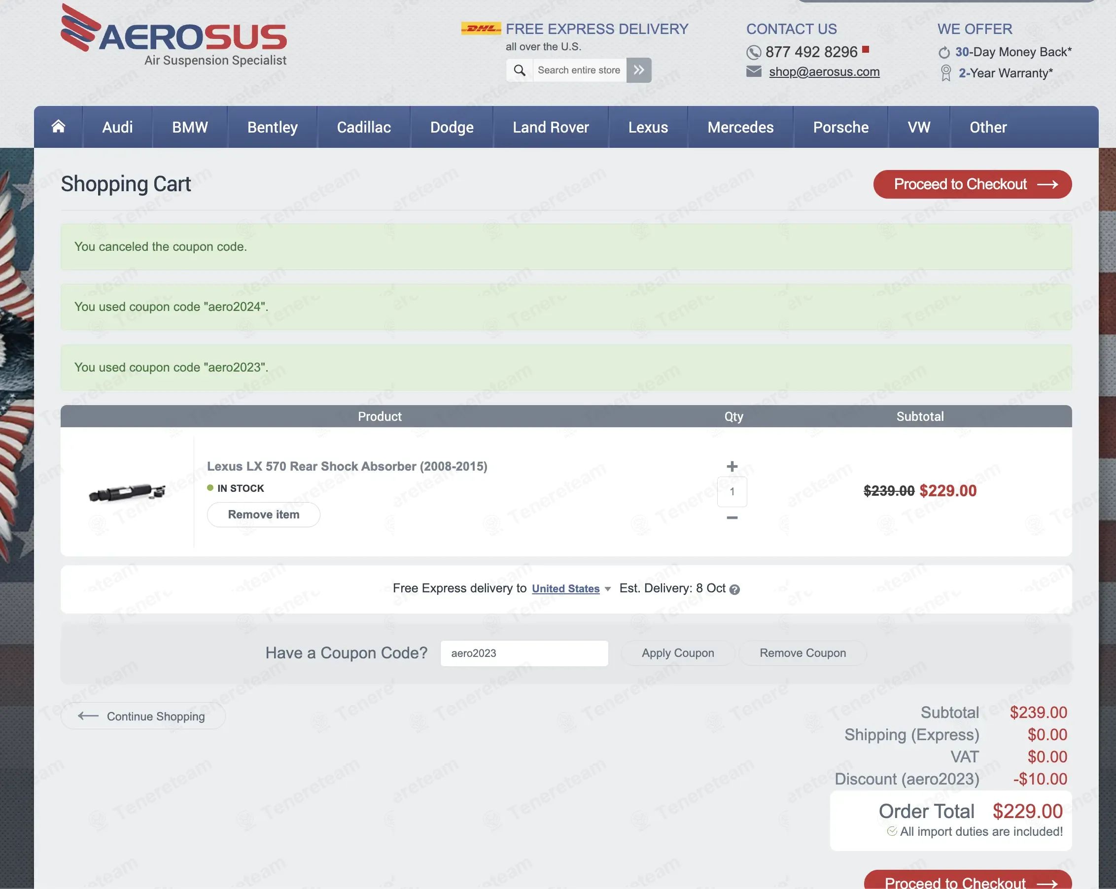 Aerosus NL coupon code tested July 2026 – Coupons Scout