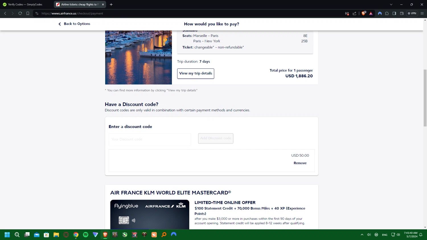 Air France KLM Flying Blue coupon code tested July 2026 – Coupons Scout