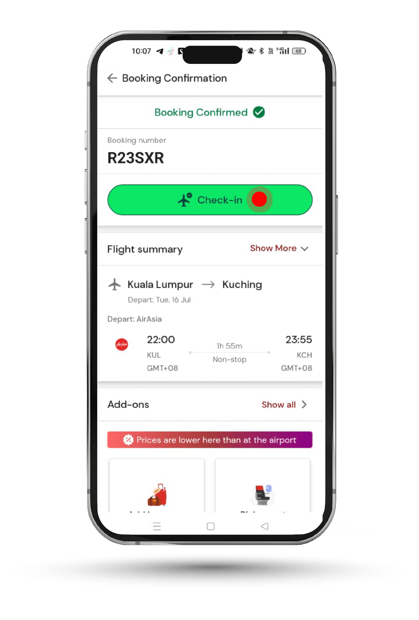 AirAsia official product September 2026