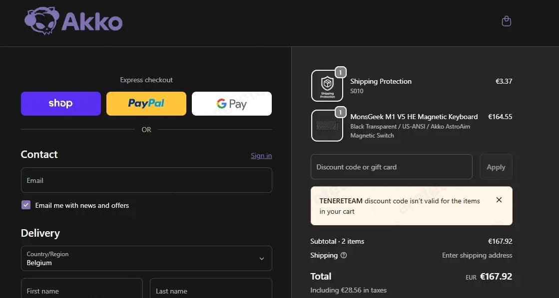 Akzent coupon code tested July 2026 – Coupons Scout