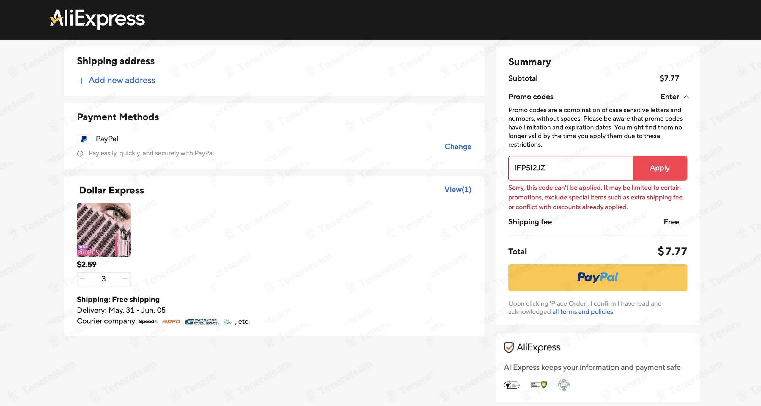 AliExpress coupon code tested September 2026 – Coupons Scout