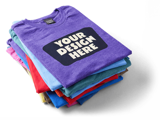 Custom Ink custom t-shirts design and printing service for premium branded apparel