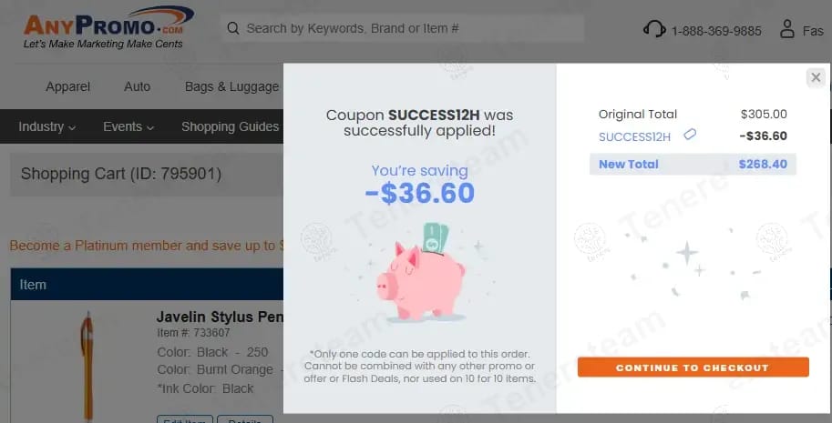 AnyPromo coupon code tested September 2026 – Coupons Scout