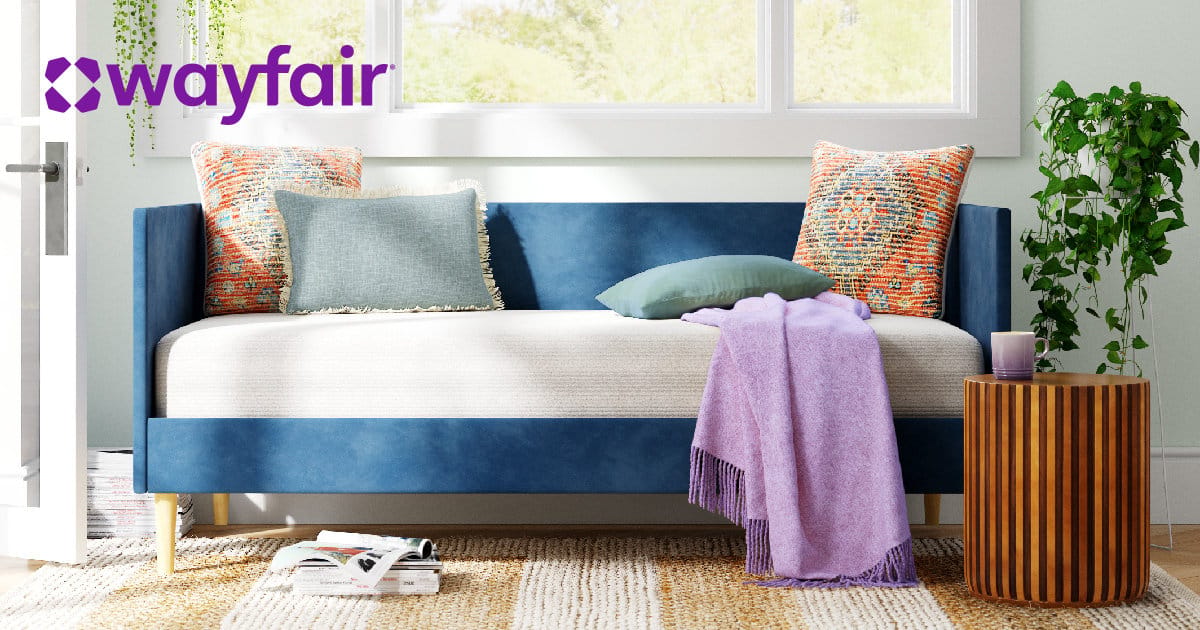 Wayfair sofas and couches living room furniture category page showing vast product selection