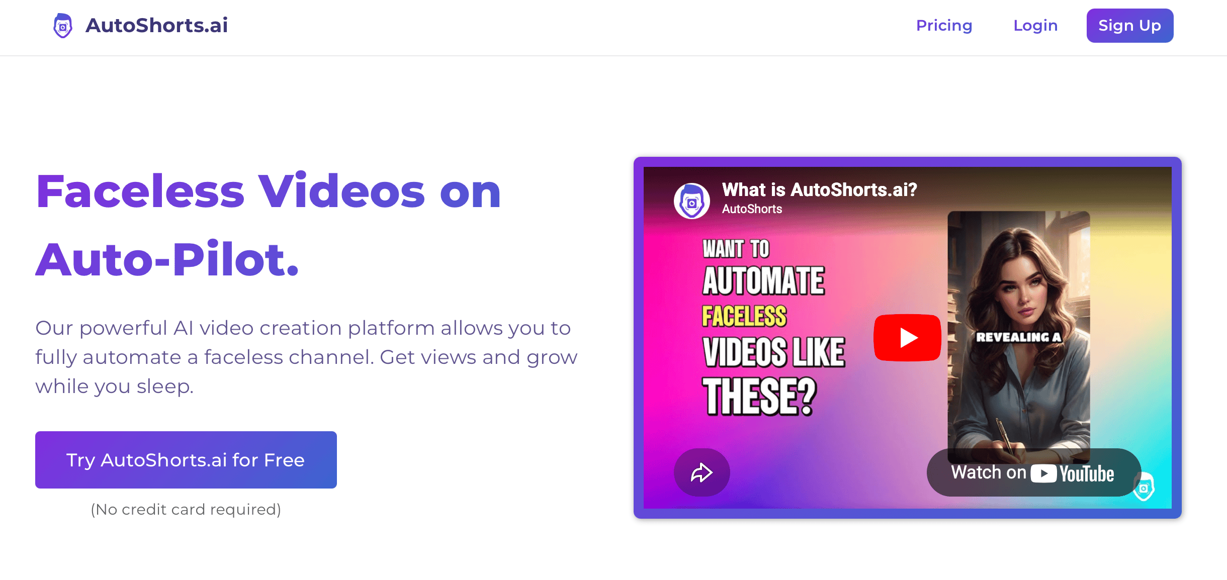 Autoshorts official product September 2026