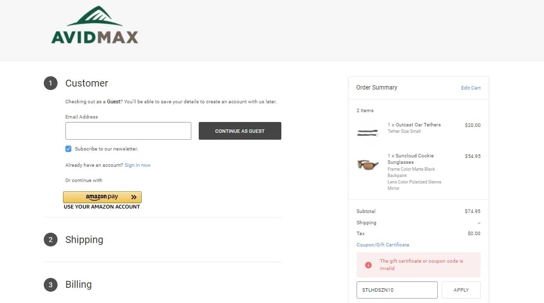 AvidMax coupon code tested September 2026 – Coupons Scout