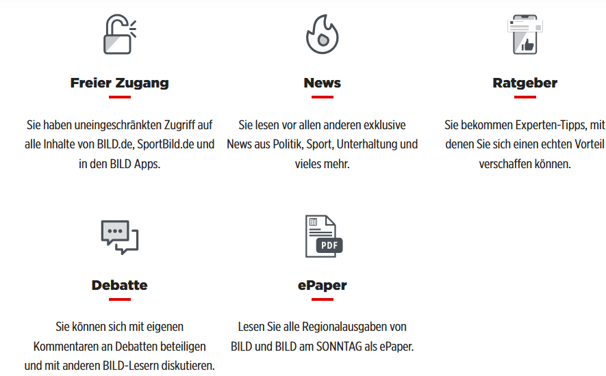 BILDplus official product July 2026