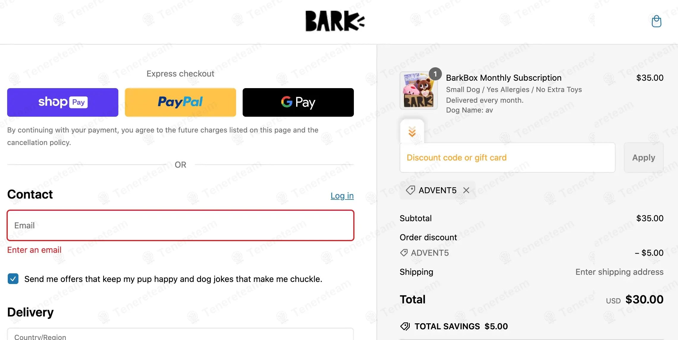 Bark UK coupon code tested September 2026 – Coupons Scout